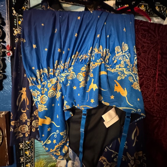 BlackMilk Sailor Moon Guardians Stars Sheer Midaxi Dress - Picture 6 of 7